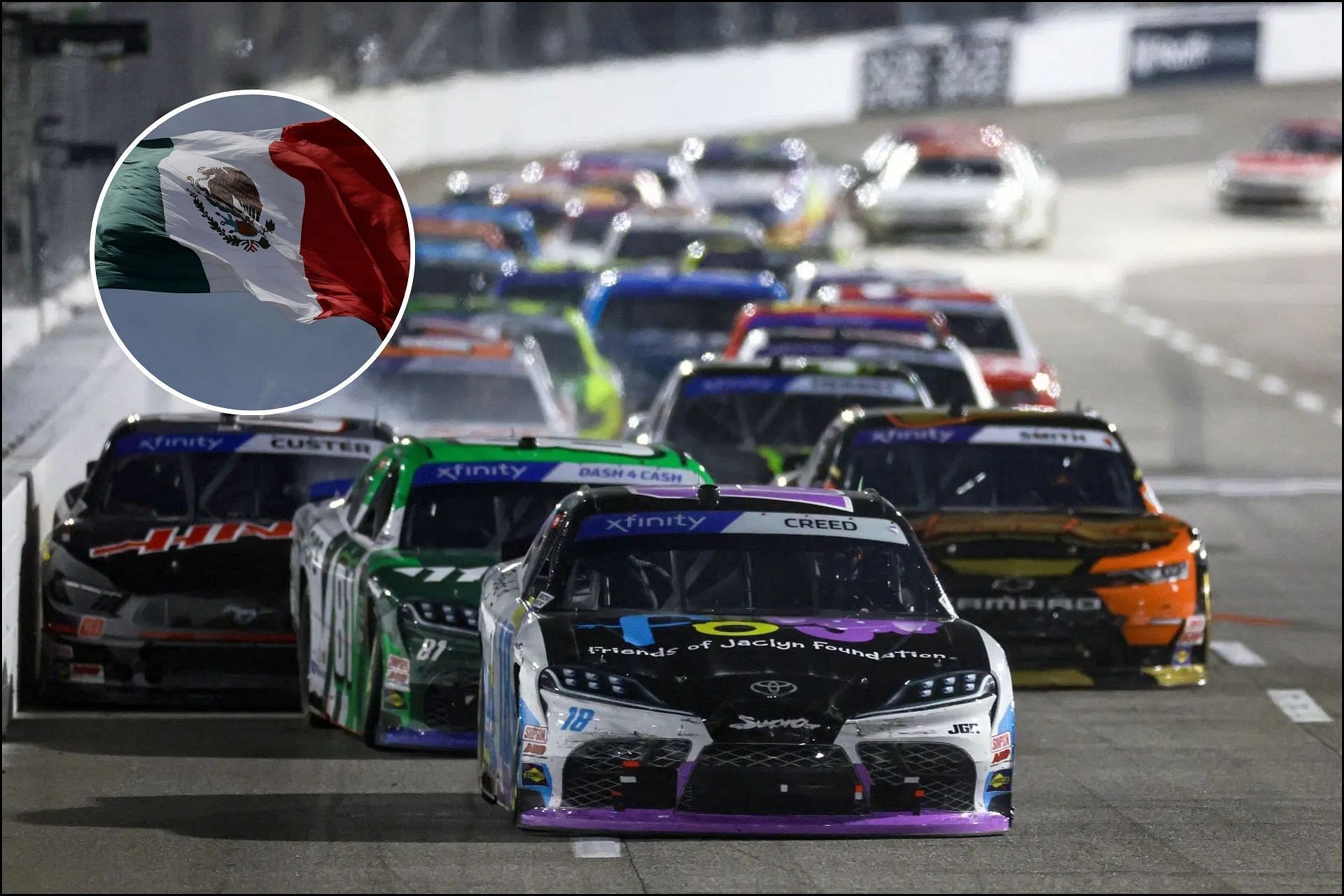 Influencer opines on NASCAR&rsquo;s big unprecedented decision for Xfinity race in Mexico (Getty Images)