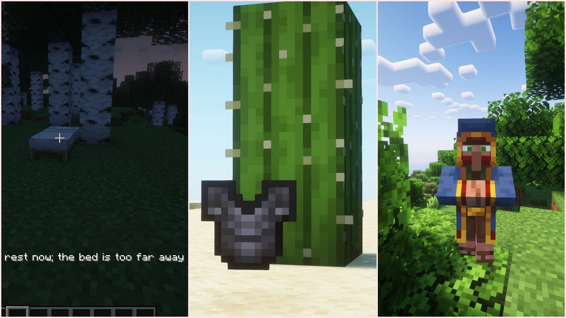 There are many features that could annoy players (Image via Mojang Studios)