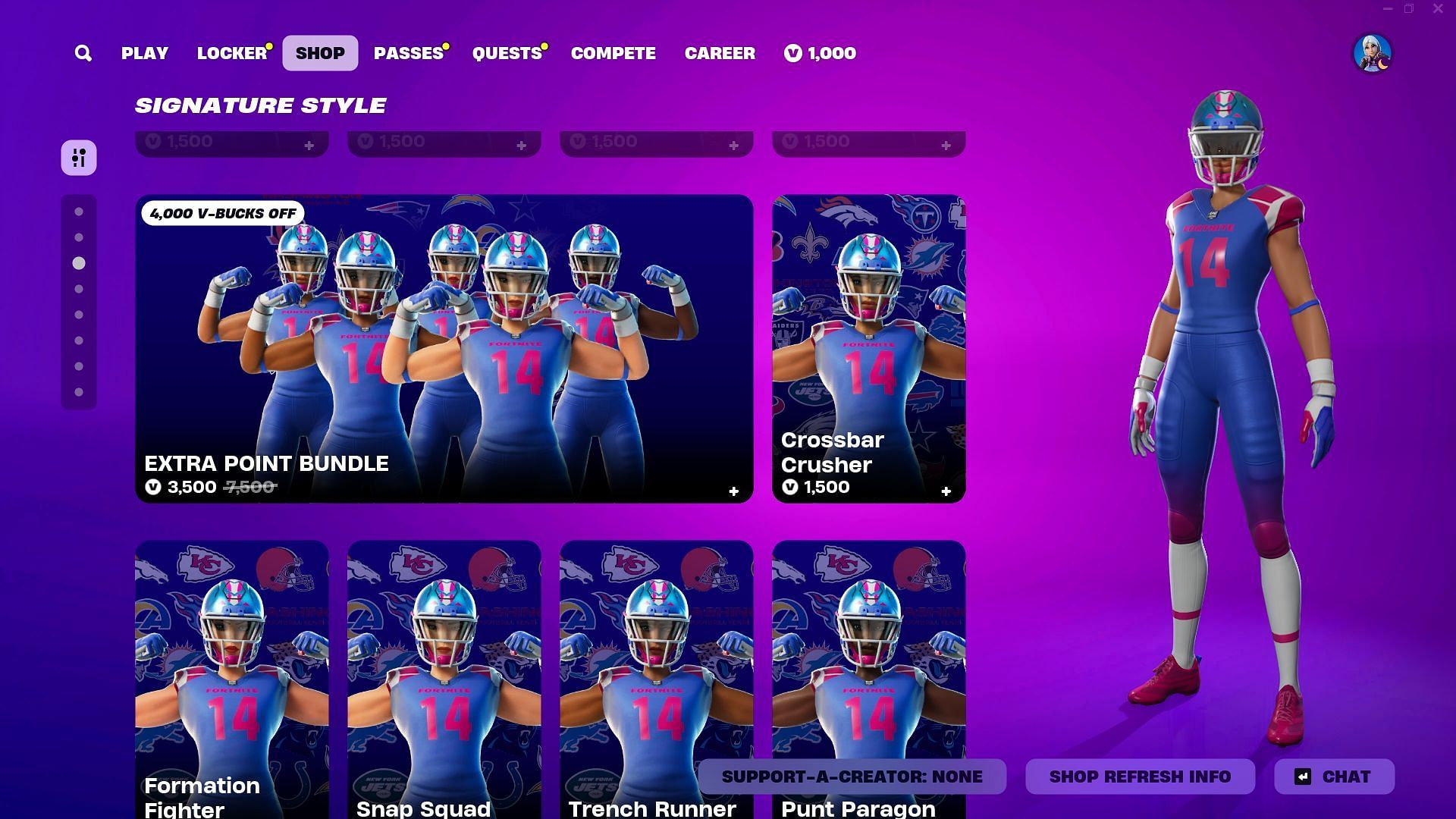 You can now purchase the Extra Point Bundle in Fortnite (Image via Epic Games)