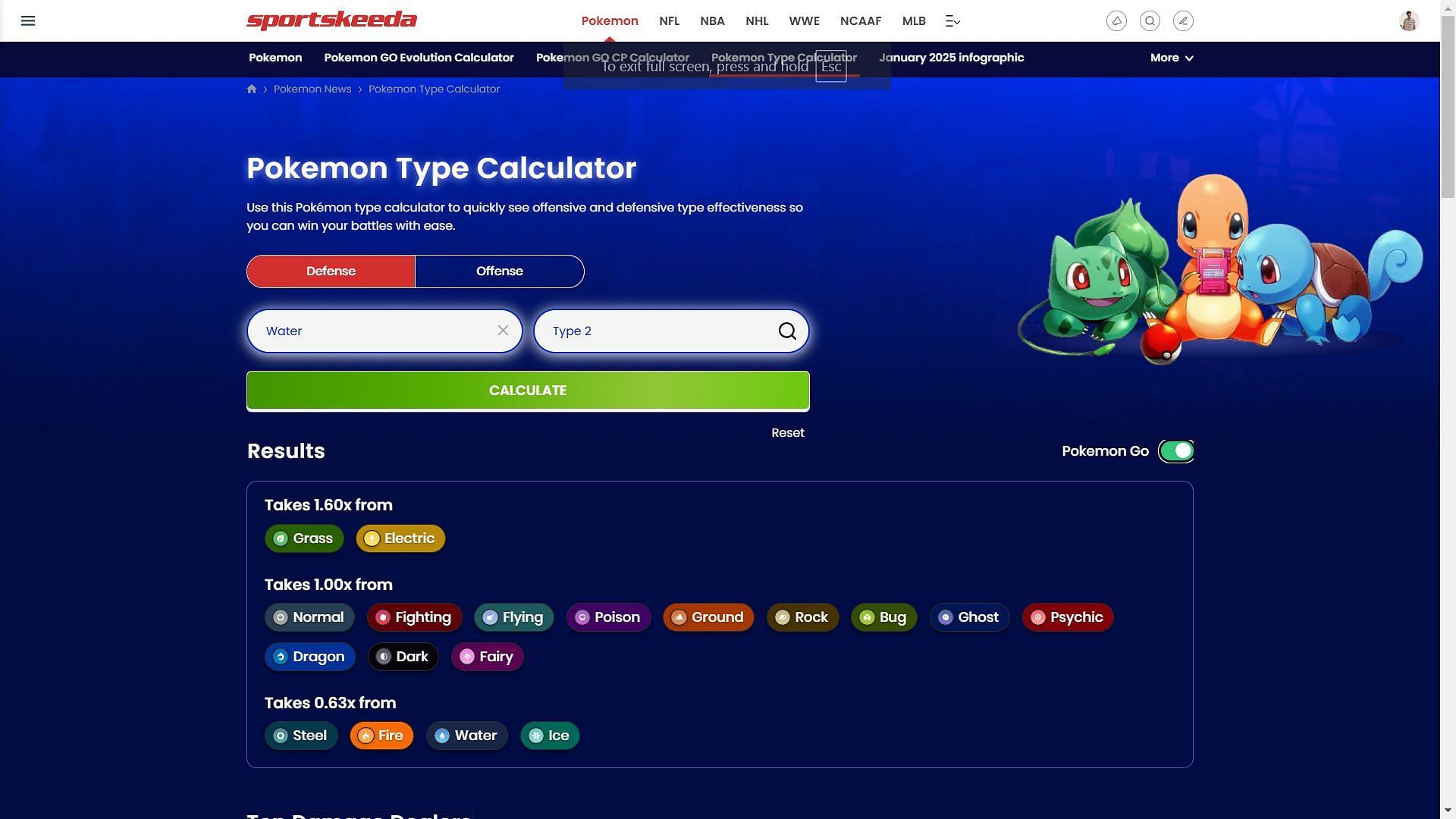 Lumineon&#039;s type matchups (Image via Sportskeeda)