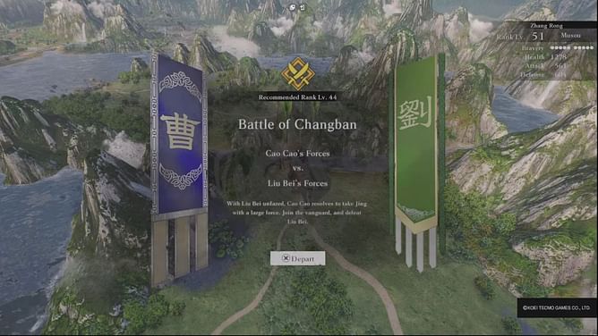 Dynasty Warriors Origins: Battle of Changban guide (Wei, Chapter 5)