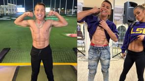 "This is why you got haters": Football fans react to internet sensation Baby Gronk flaunting his physique