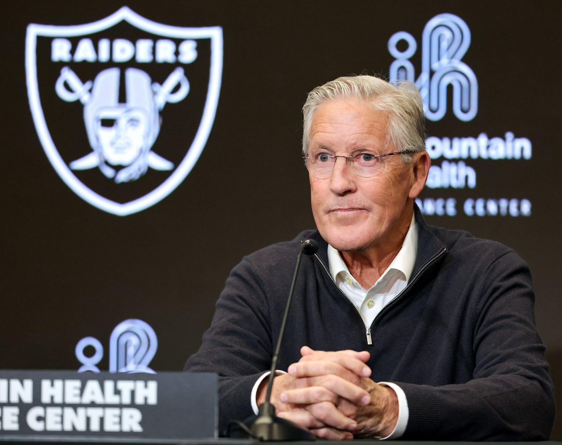 Las Vegas Raiders Introduce Pete Carroll&nbsp;As Head Coach, John Spytek&nbsp;As General Manager - Source: Getty