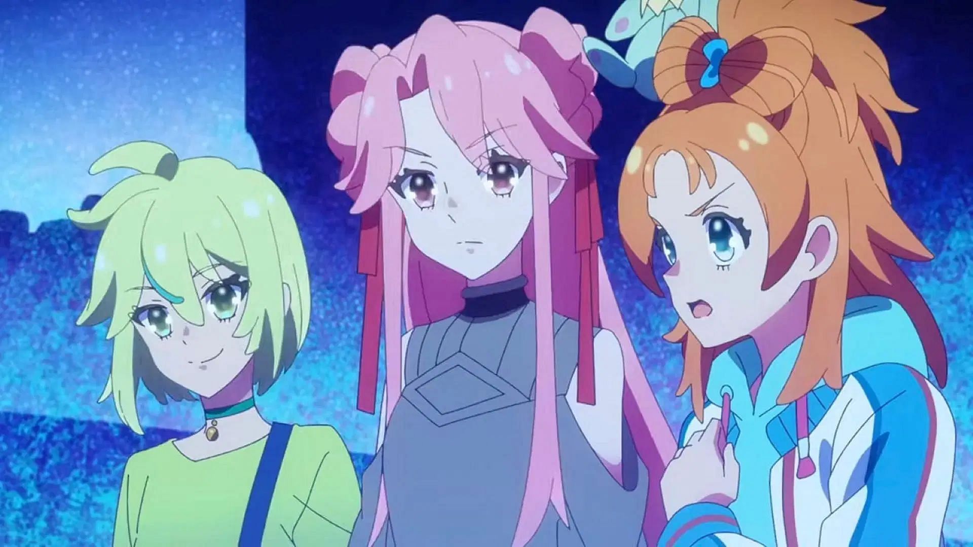 Princess Ripple, Princess Meteor, and Princess Zeal in the anime (Image via Silver Link)