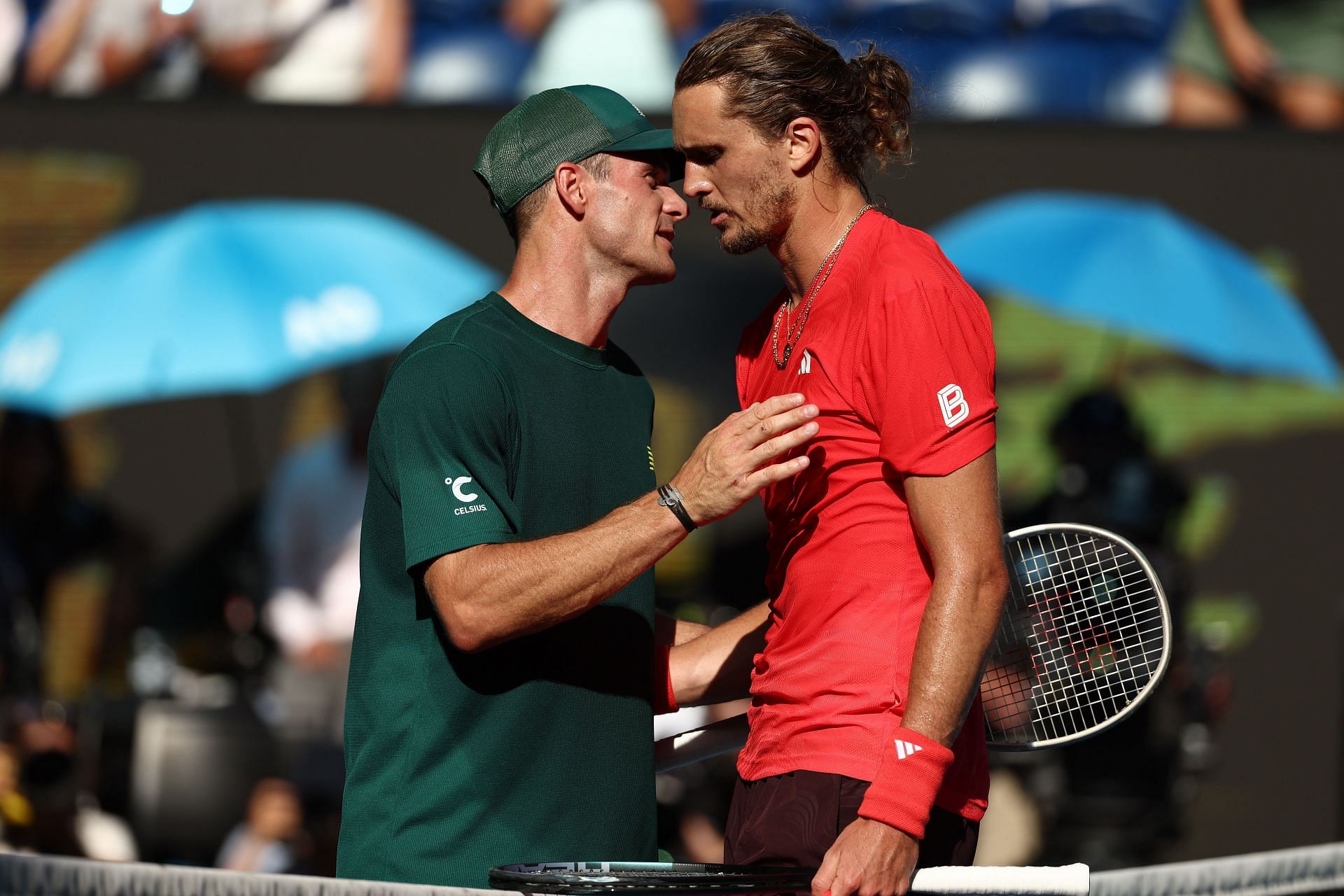 Tommy Paul and Alexander Zverev at the 2025 Australian Open - Source: Getty