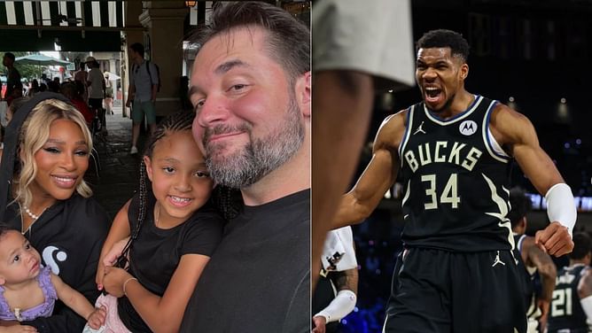 Serena Williams' husband Alexis Ohanian expresses gratitude to Giannis Antetokounmpo after receiving heartfelt gift