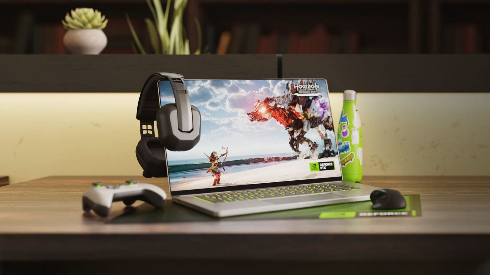 Picture of Nvidia RTX laptop