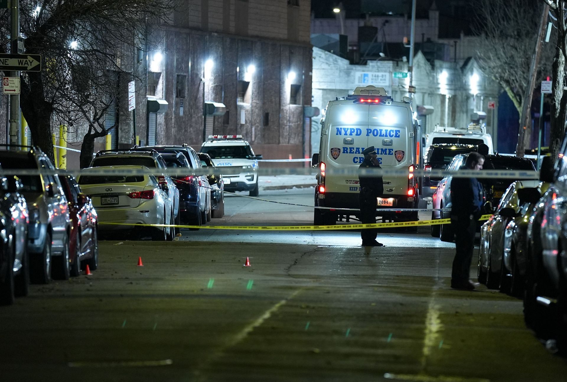 10 wounded in a mass shooting outside nightclub in New York City (Photo by Lokman Vural Elibol/Anadolu via Getty Images)