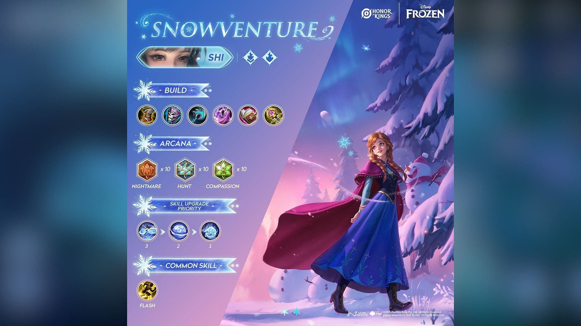 Shi in Snowventure skin (Image via Level Infinite)