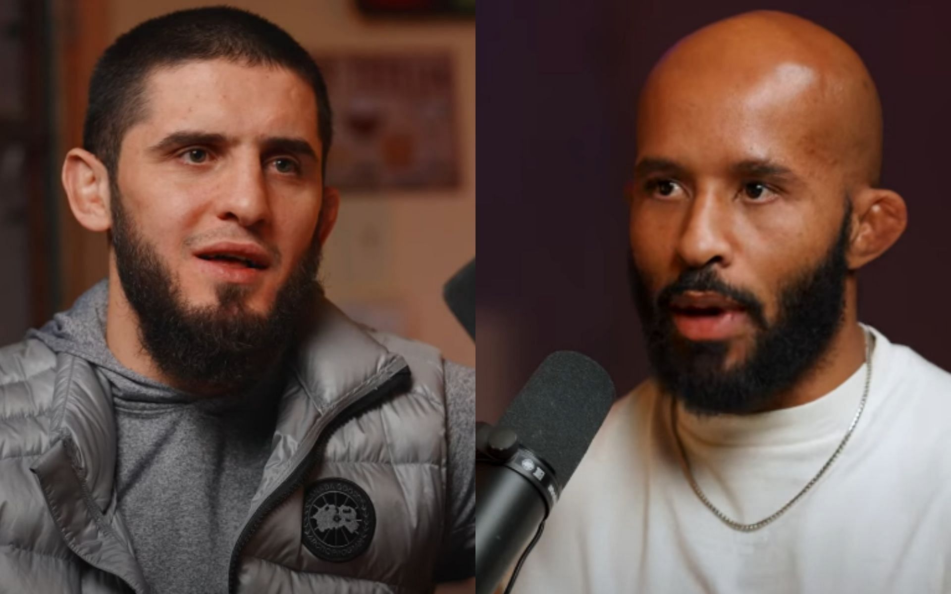 Islam Makhachev extends invitation to Demetrious Johnson [Image courtesy: Mighty on YouTube]