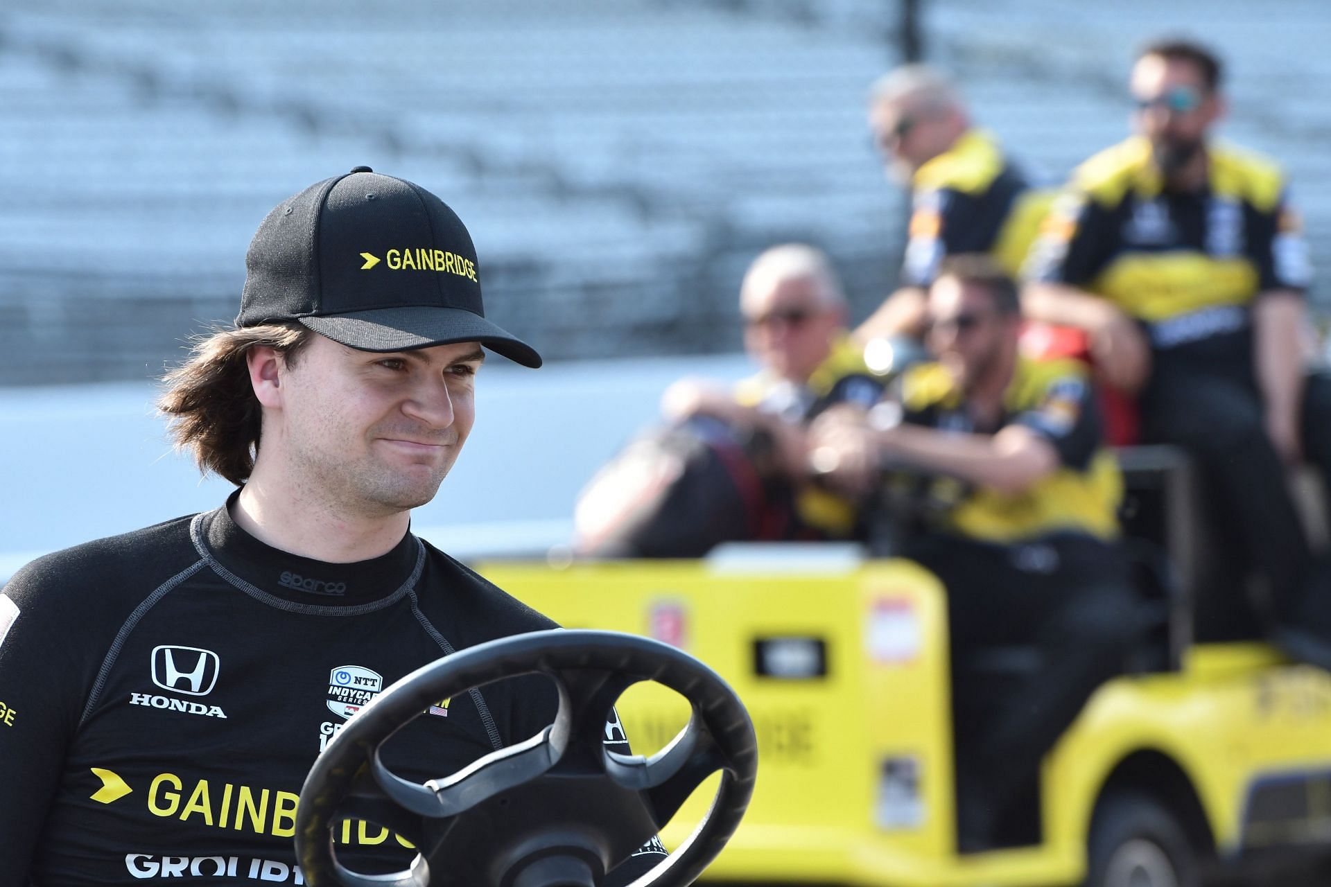 Colton Herta at the 107th Indianapolis 500 - Source: Getty