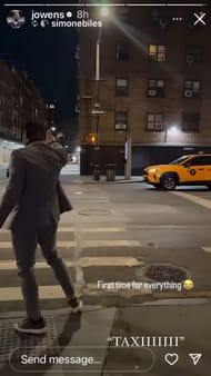 Screenshot of Jonathan Owens' Instagram Story/ Source: Instagram /@jowens