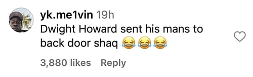 @HotFreestyle, @Shaq - Instagram comments