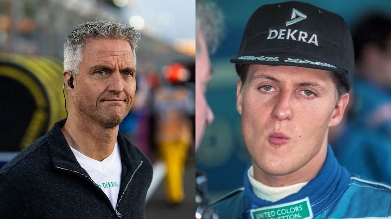 Ralf Schumacher [L] and Michael Schumacher [R] (Source: Getty)