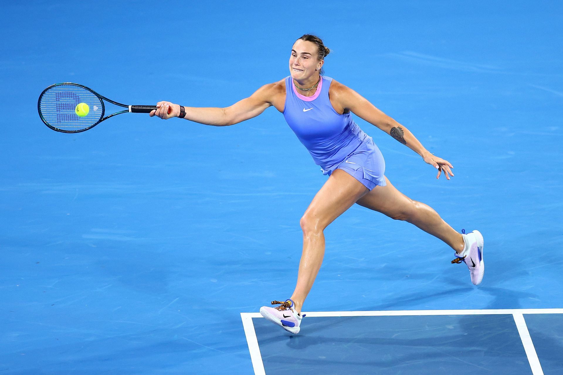 Sabalenka lost in the final last year. (Source: Getty)