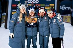 "Cheer on this bada** women"- Lindsey Vonn extends her support to Team USA skiers at the FIS Cross Country World Cup