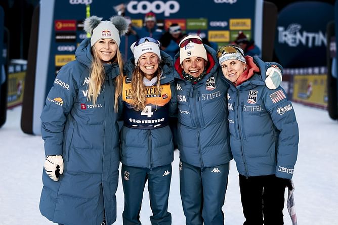 "Cheer on this bada** women"- Lindsey Vonn extends her support to Team USA skiers at the FIS Cross Country World Cup