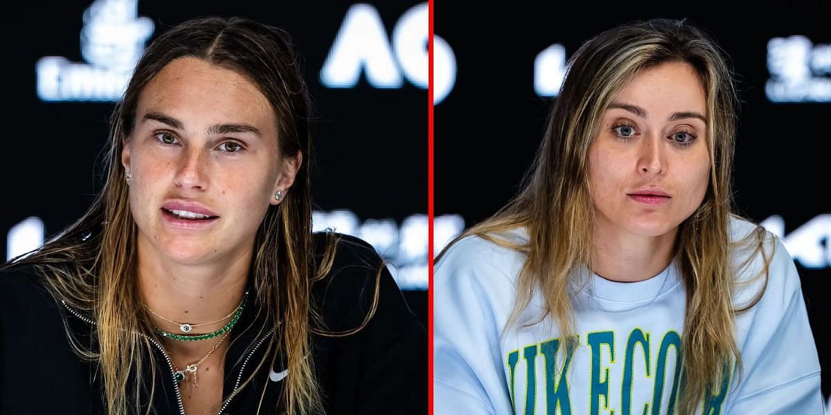 Sabalenka (L), Badosa (R), Source: Getty