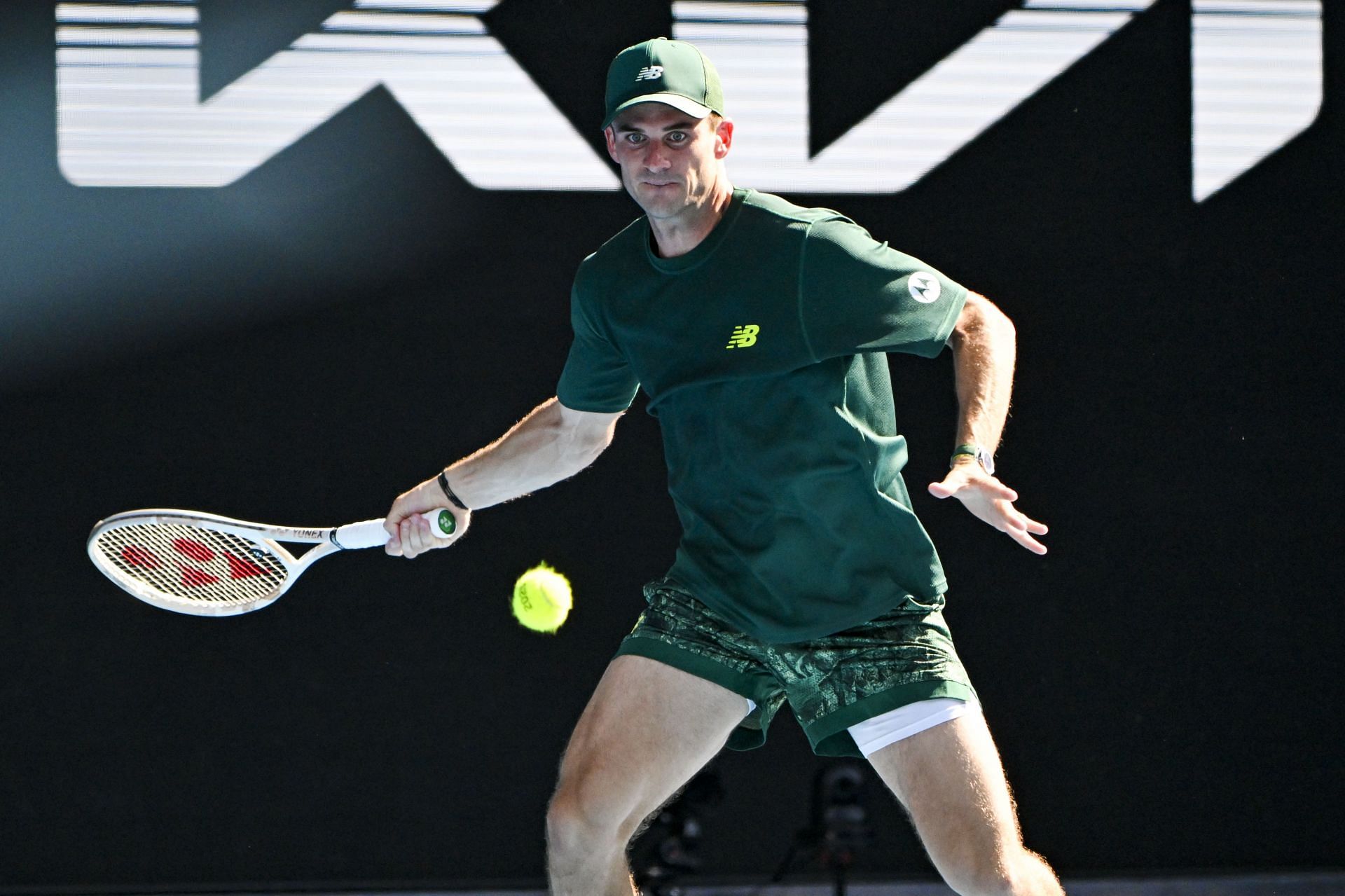 Tommy Paul in action at the Australian Open (Image- Source: Getty)