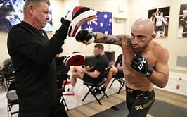 Alexander Volkanovski’s coach teases upcoming title fight but suggests Ilia Topuria may not be the opponent