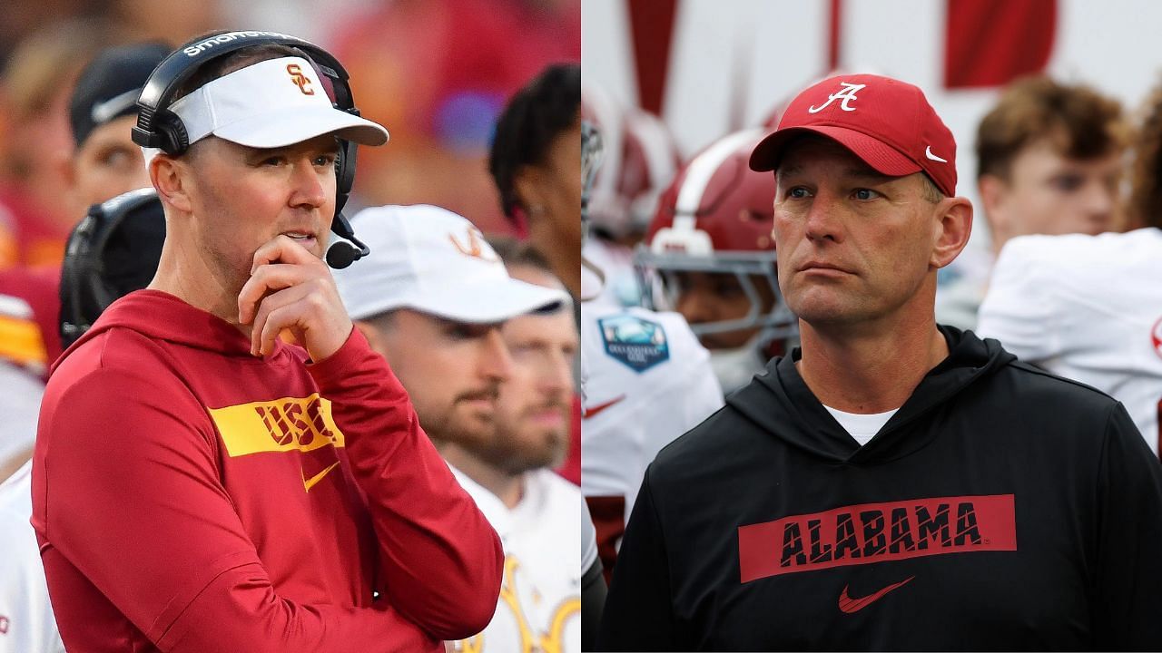 Top 5 college football coaches on the hot seat after 2024 season ft. Lincoln Riley 