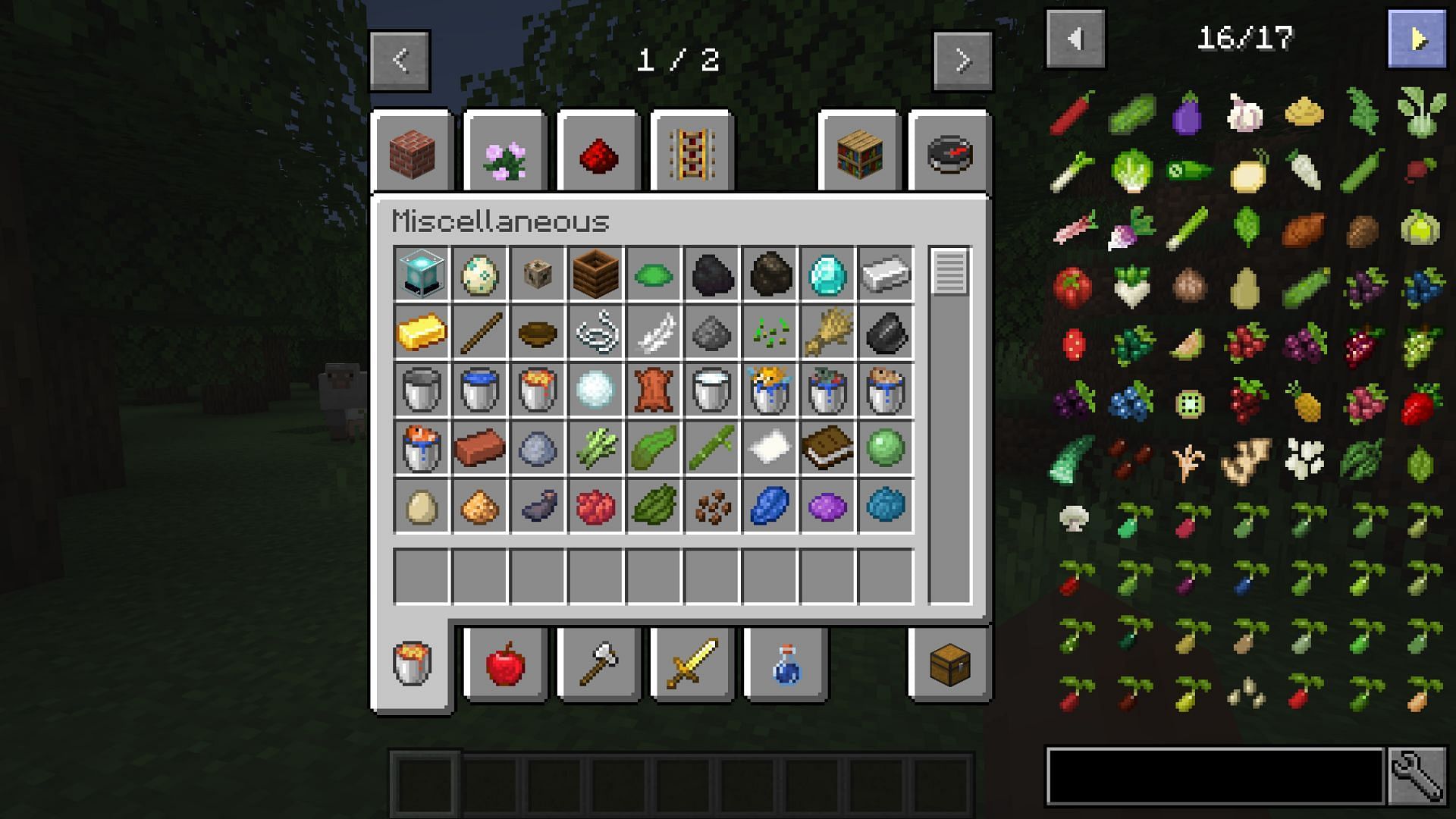 This mod offers loads of new crops to farm and delicacies to cook (Image via CurseForge/pamharvestcraft)