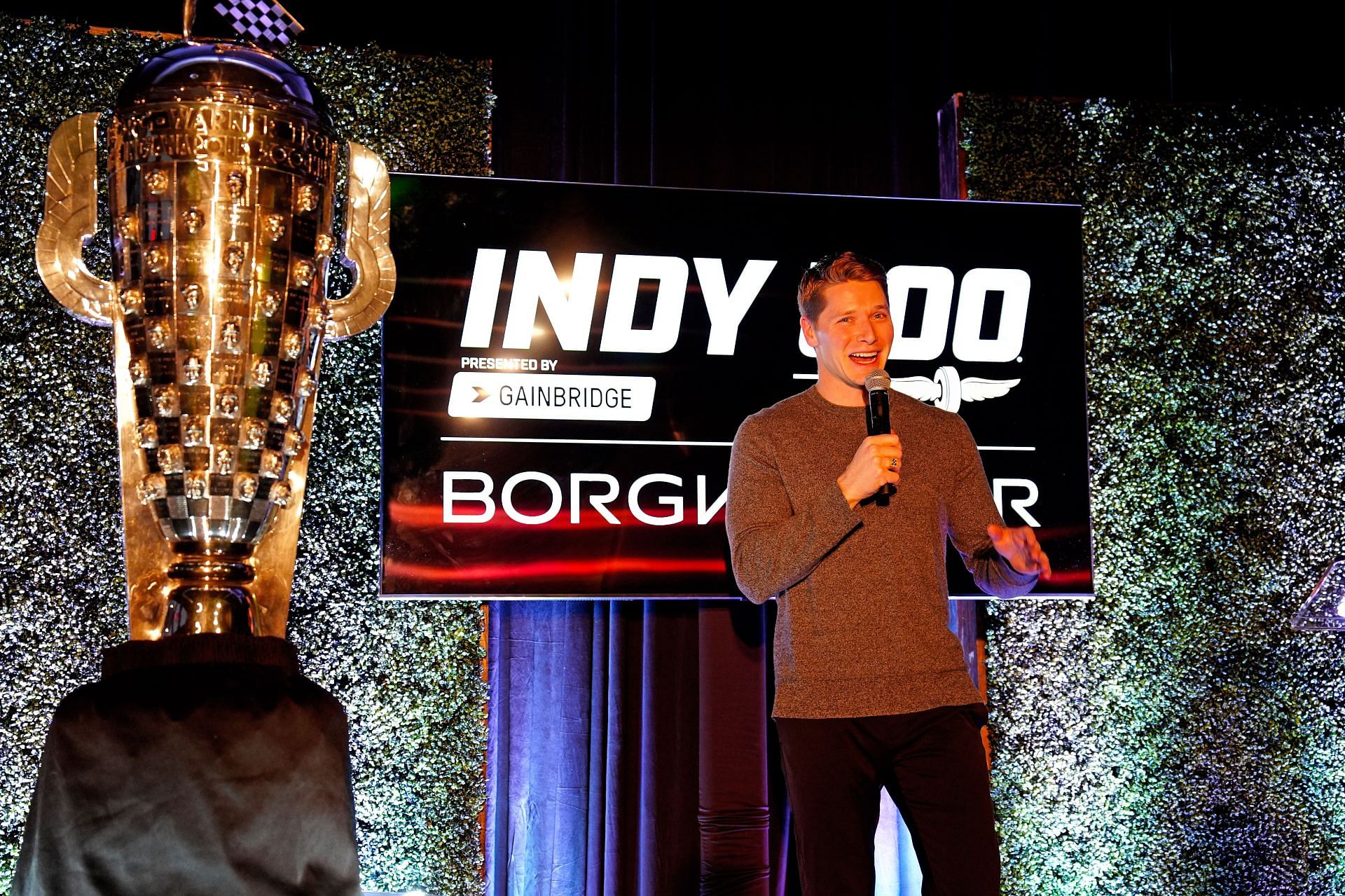 AUTO: DEC 04 INDY 500 Winner Josef Newgarden Borg Warner Trophy Ceremony - Source: Getty