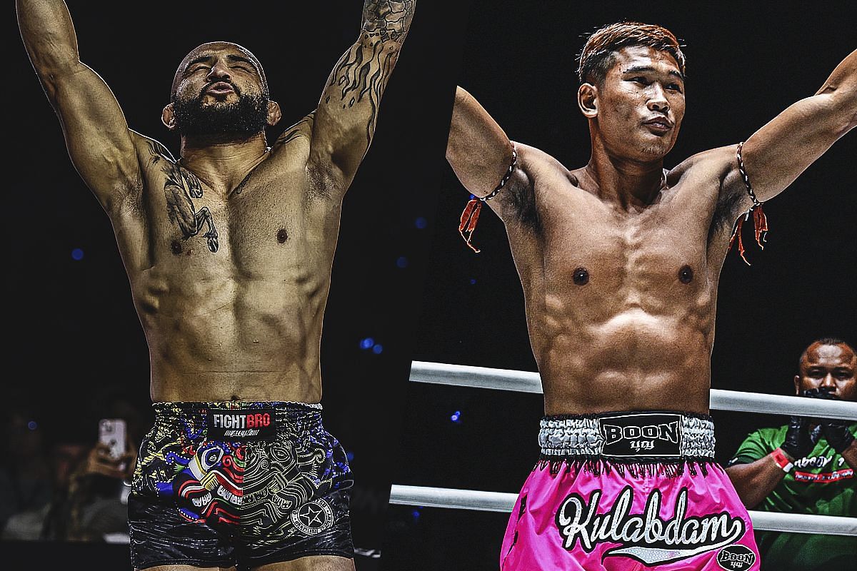 John Lineker (left) Kulabdam (right) [Photos via: ONE Championship]