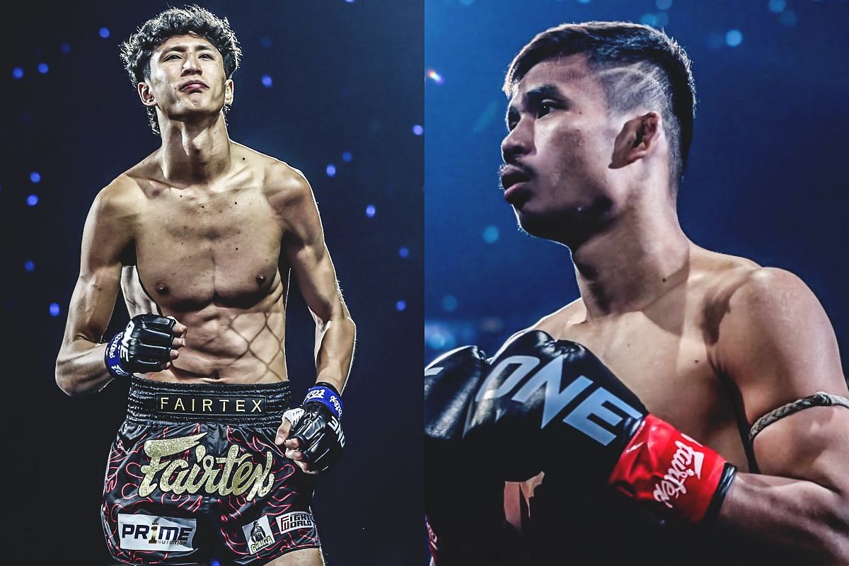 Nabil Anane and Superlek Kiatmoo9 - Photo by ONE Championship