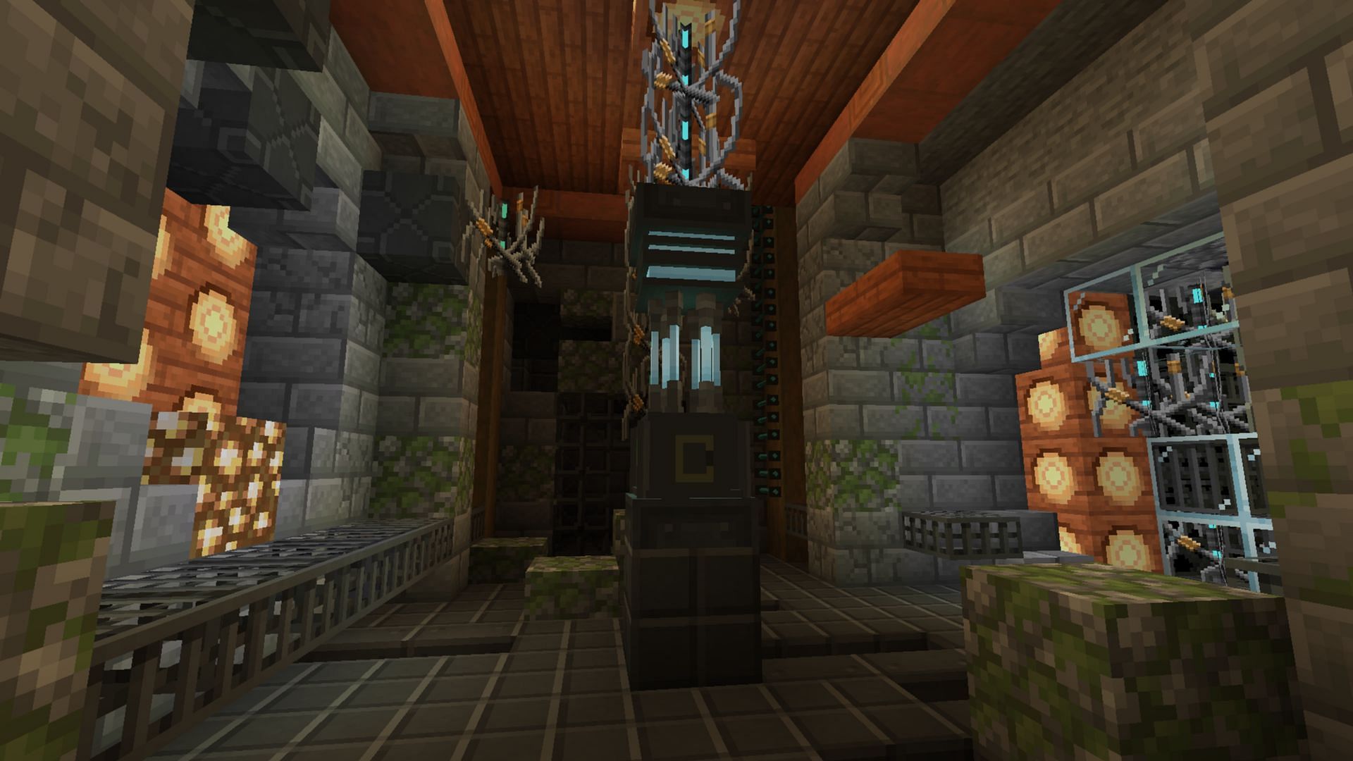 Upgrade the TARDIS engine for better features and perks (Image via Mojang Studios || Curseforge/@lilithmotherofall)