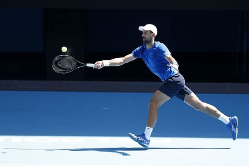 Novak Djokovic at the 2025 Australian Open (Image Source: Getty)