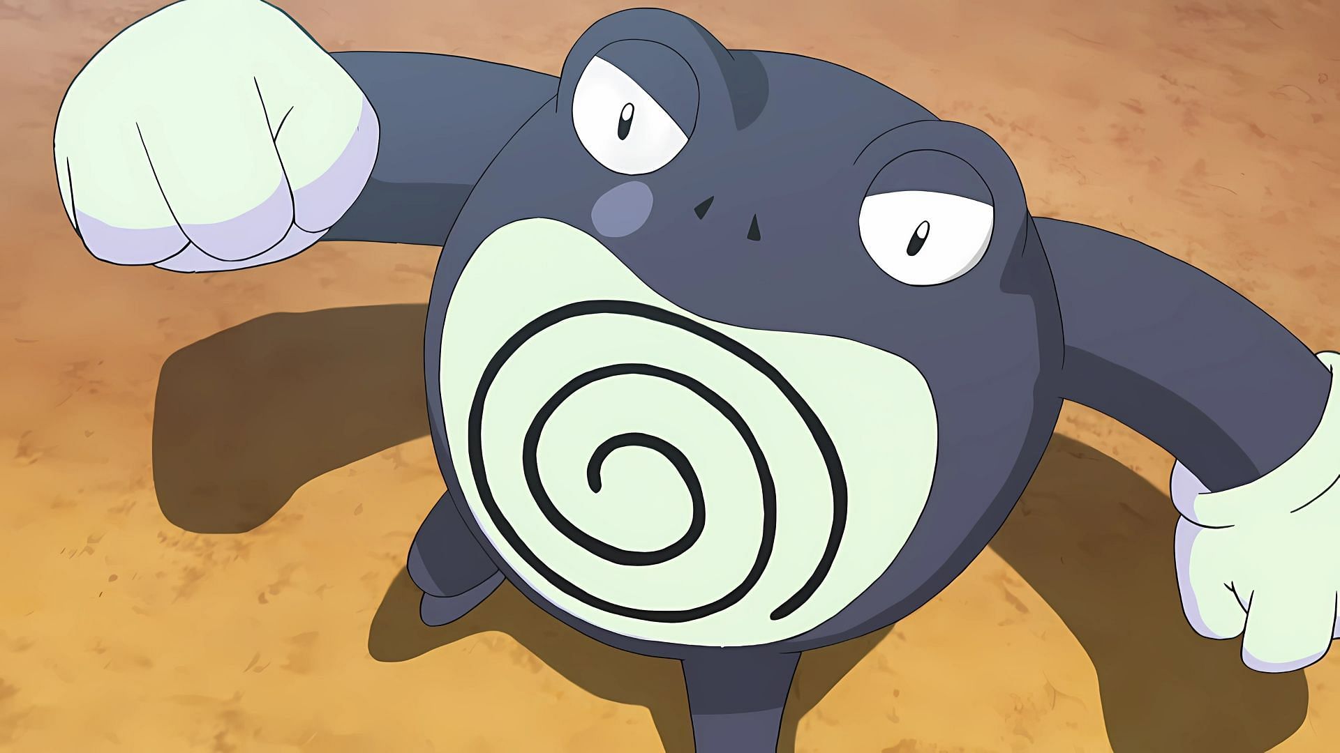 Poliwrath in the anime (Image via The Pokemon Company)