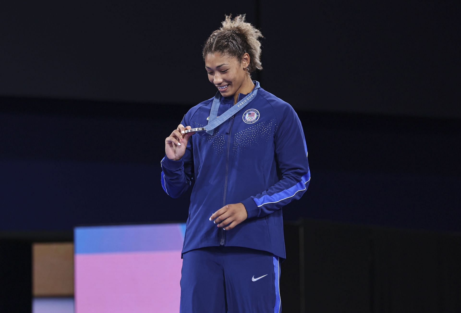 Kennedy Blades at Wrestling - Olympic Games Paris 2024: Day 16 - Source: Getty