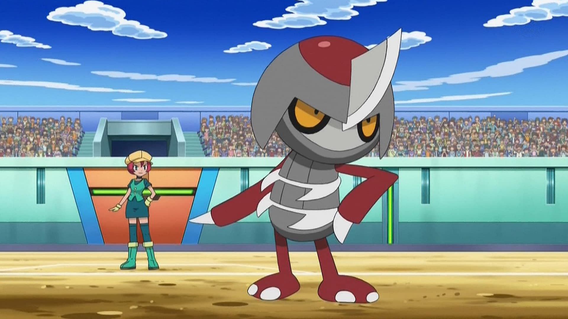 Pawniard as seen in the anime (Image via The Pokemon Company)