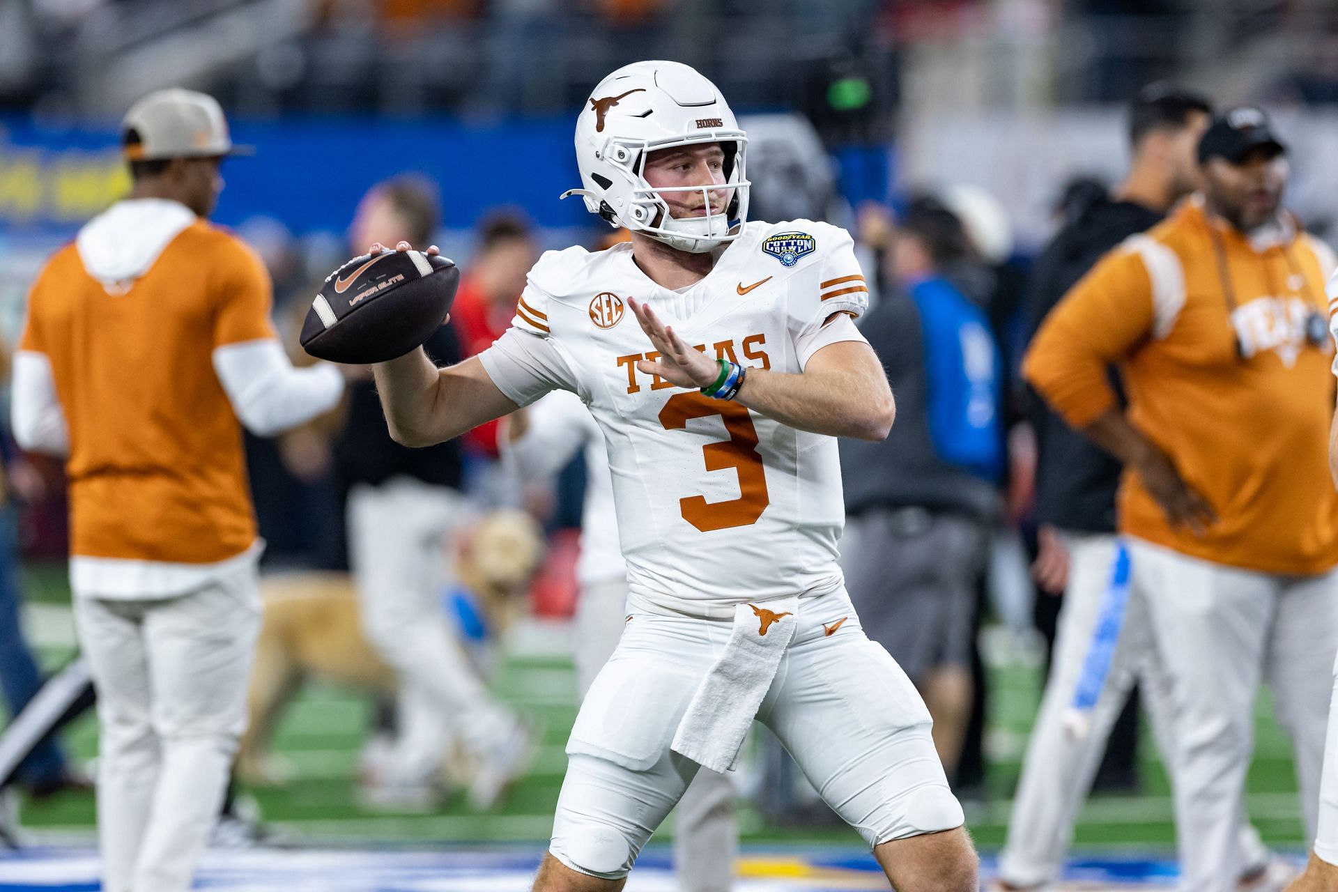 COLLEGE FOOTBALL: JAN 10 CFP Semifinal Cotton Bowl Classic - Texas v Ohio State - Source: Getty