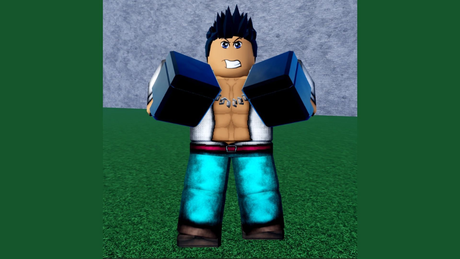 The Stone boss enemy (Image via Roblox)