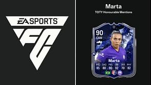 EA FC 25 Marta TOTY Honourable Mentions SBC: All tasks and cheapest solutions