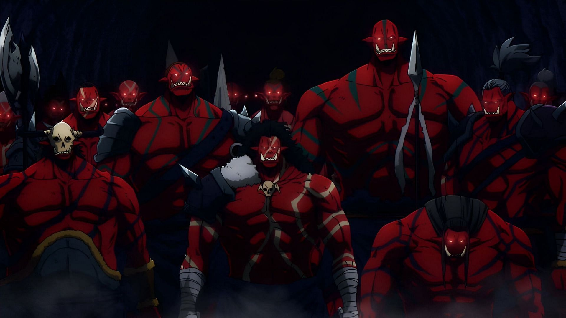 High Orcs as seen in Solo Leveling Season 2 Episode 5 (Image via A-1 Pictures)