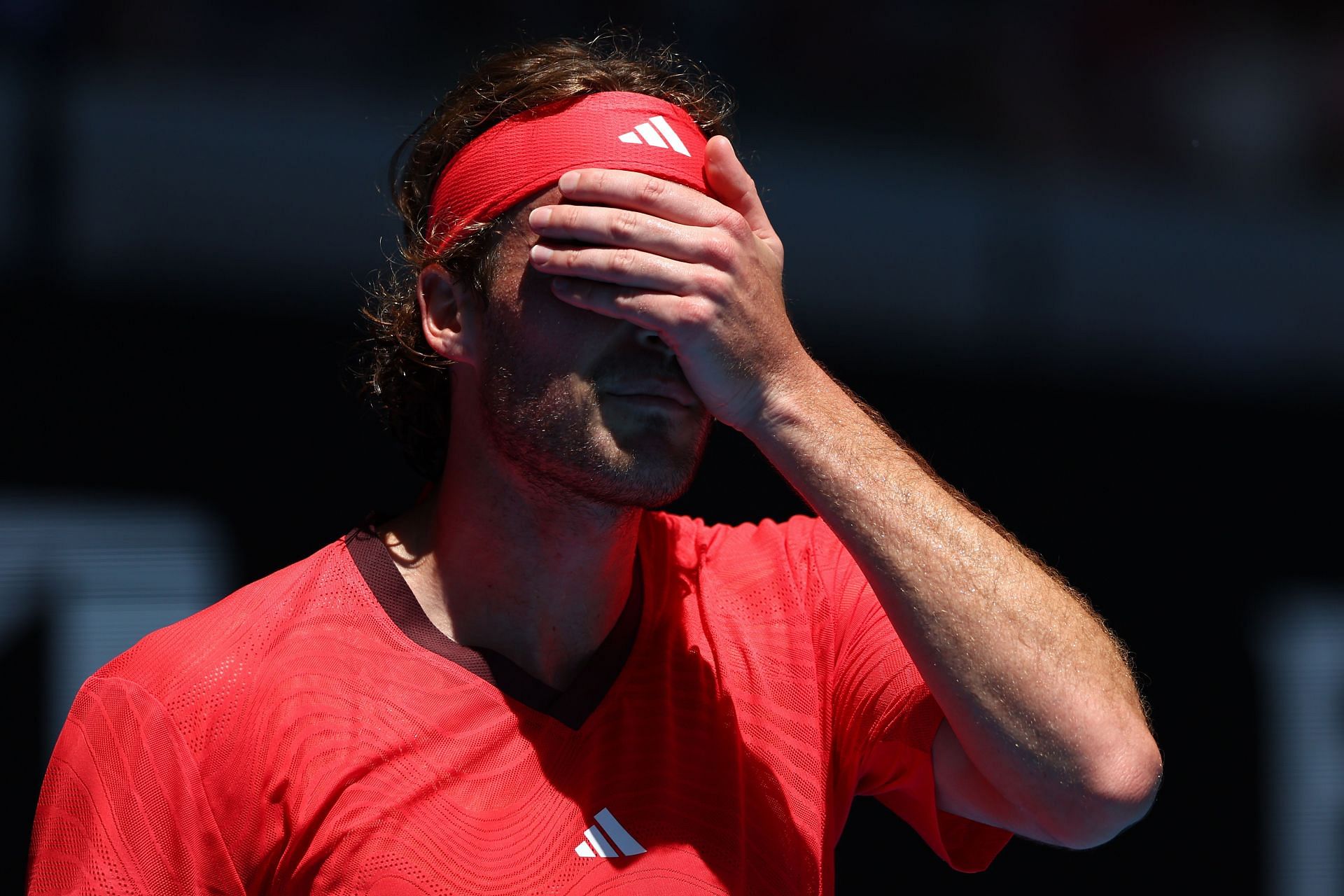 Stefanos Tsitsipas pictured at the 2025 Australian Open | Image Source: Getty