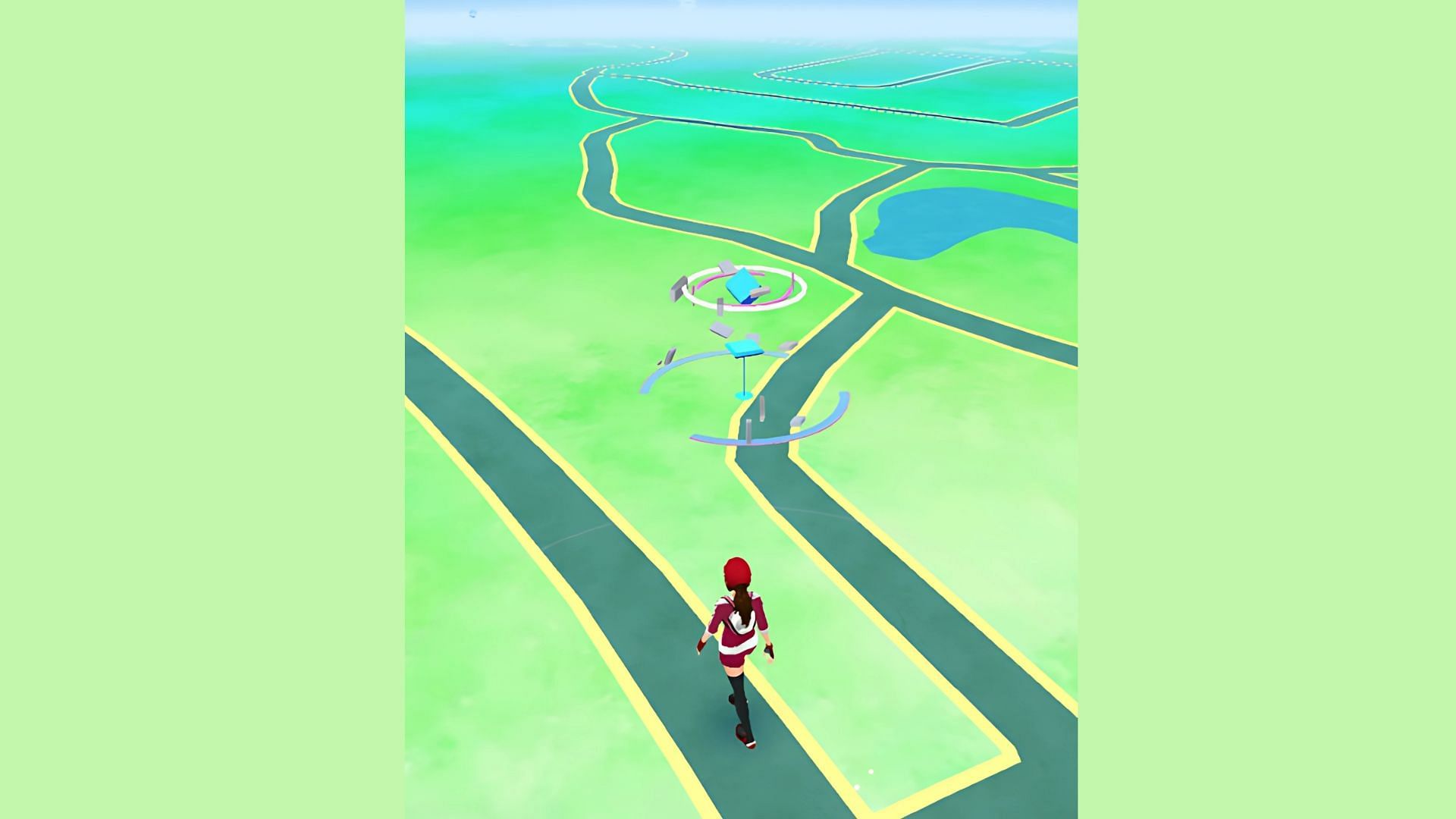 A Magnetic Lure in use (Image via The Pokemon Company)