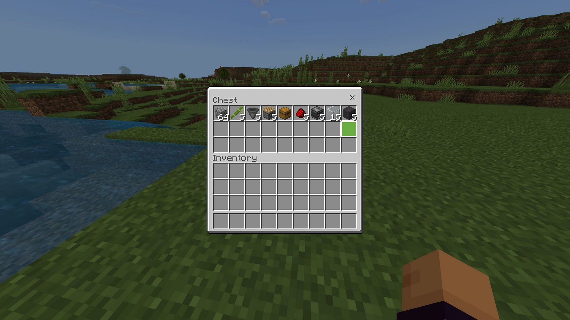 Resource needed for the farm (Image via Mojang Studios)