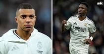 Real Madrid ace Vinicius Jr makes feelings clear on Kylian Mbappe with ‘top scorer’ claim after Champions League win against Salzburg