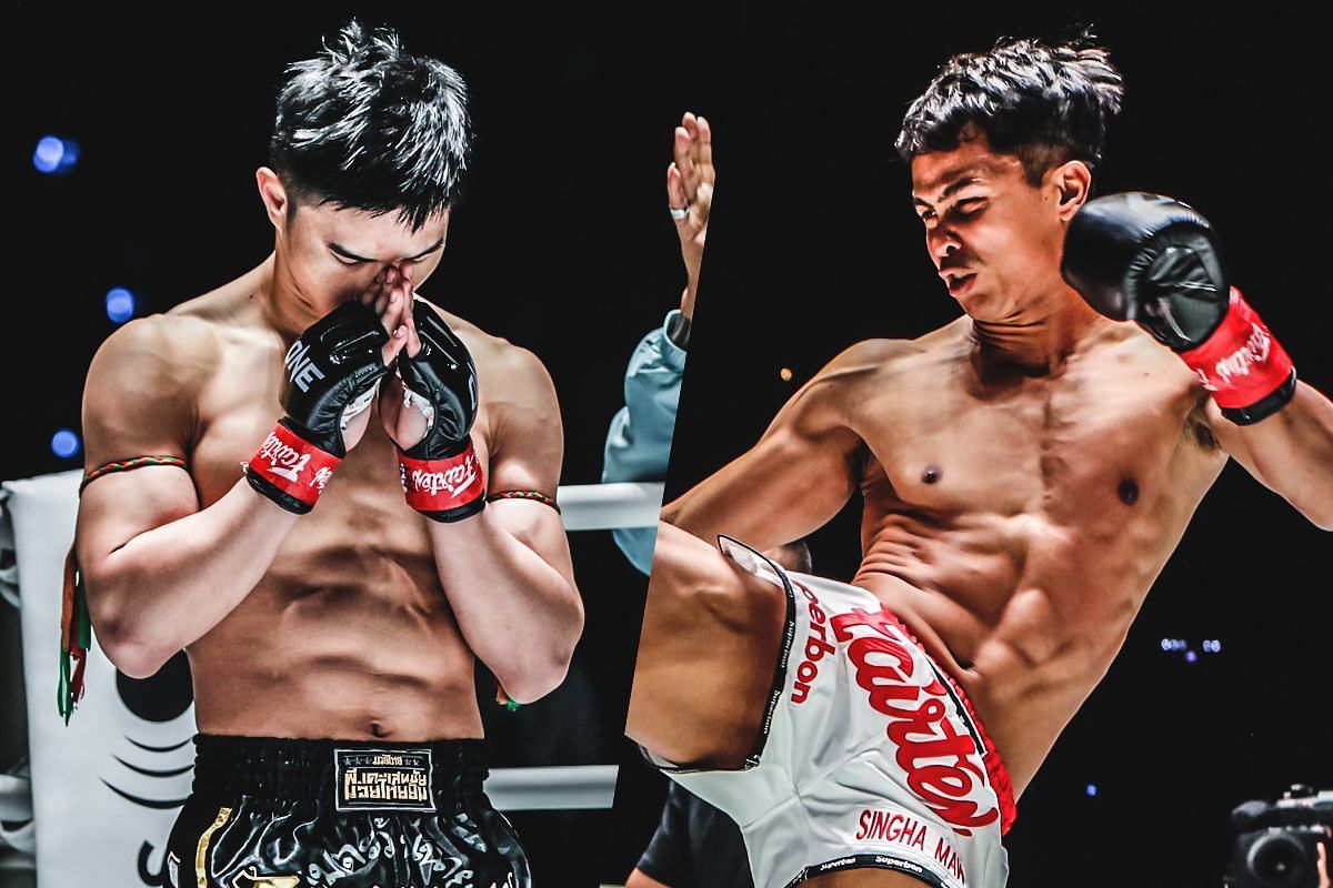 Tawanchai PK Saenchai (left) Superbon (right)| Image credit: ONE Championship