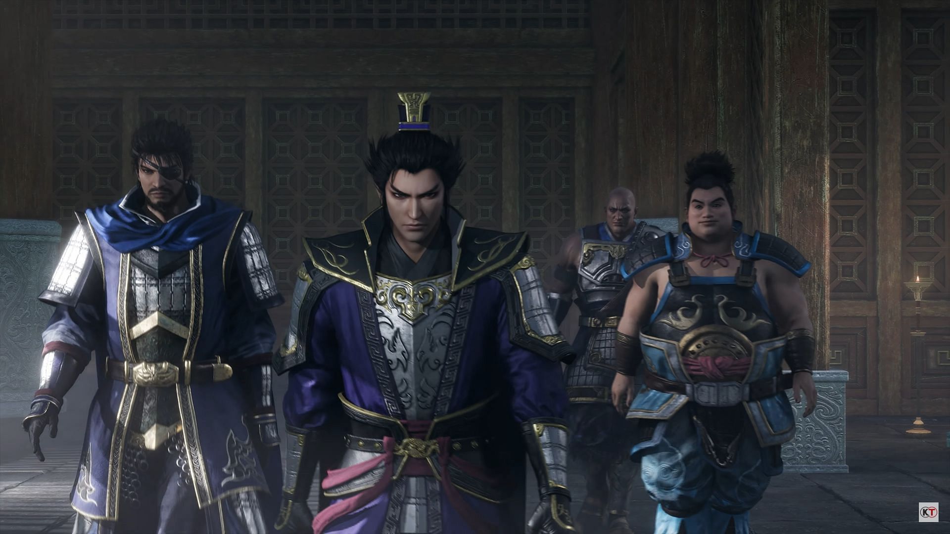 Cao&#039;s faction in DW Origins (Image via Koei Tecmo)