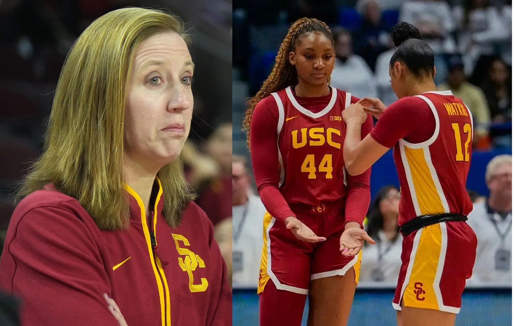 Lindsay Gottlieb, Kiki Iriafen, JuJu Watkins