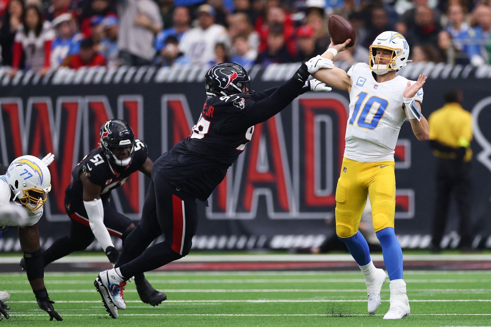 AFC Wild Card Playoffs: Los Angeles Chargers v Houston Texans - Source: Getty