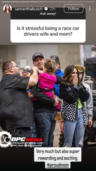 Credit: Samantha Busch's Instagram story.