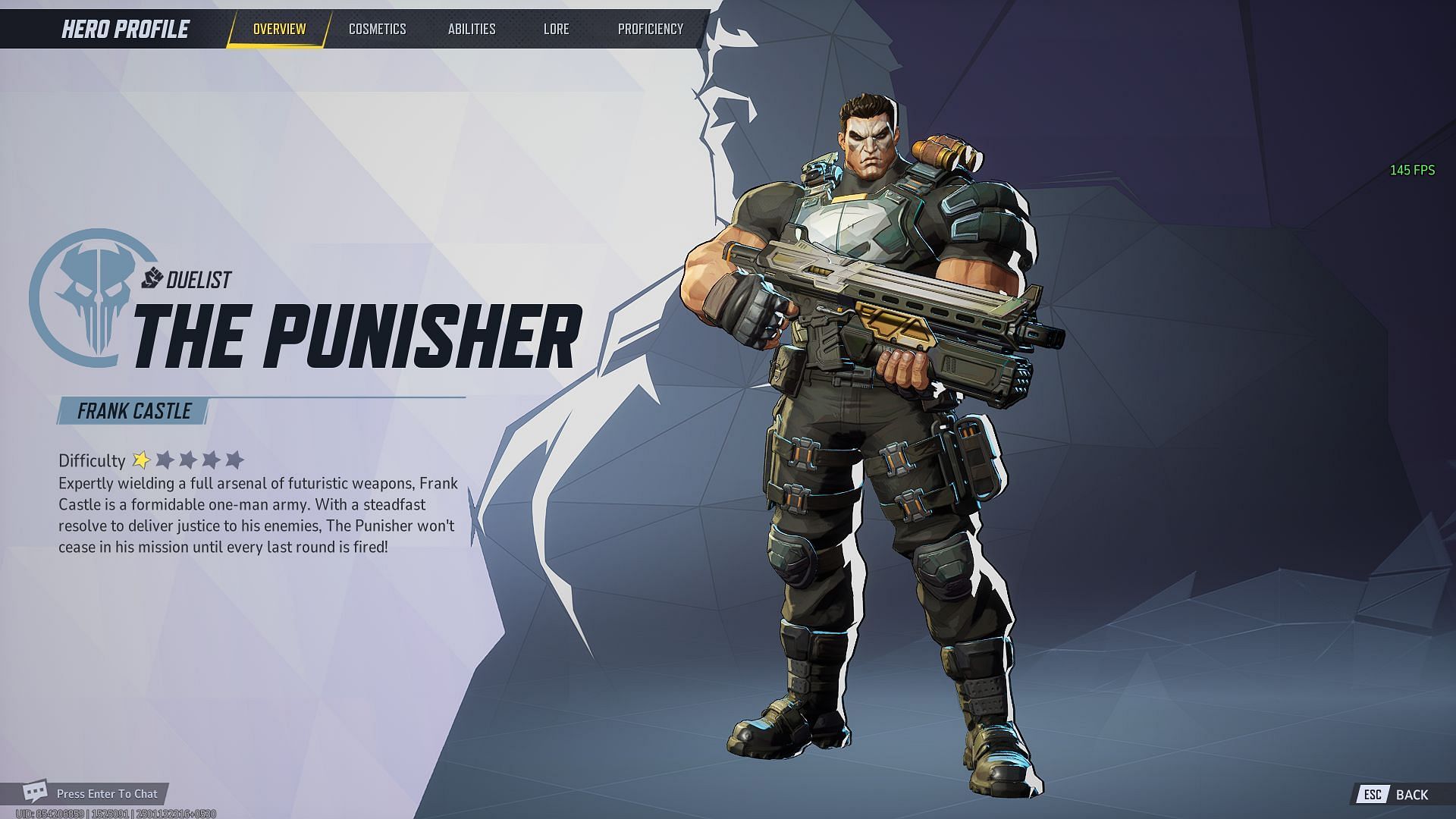 The Punisher in Marvel Rivals (Image via NetEase Games)