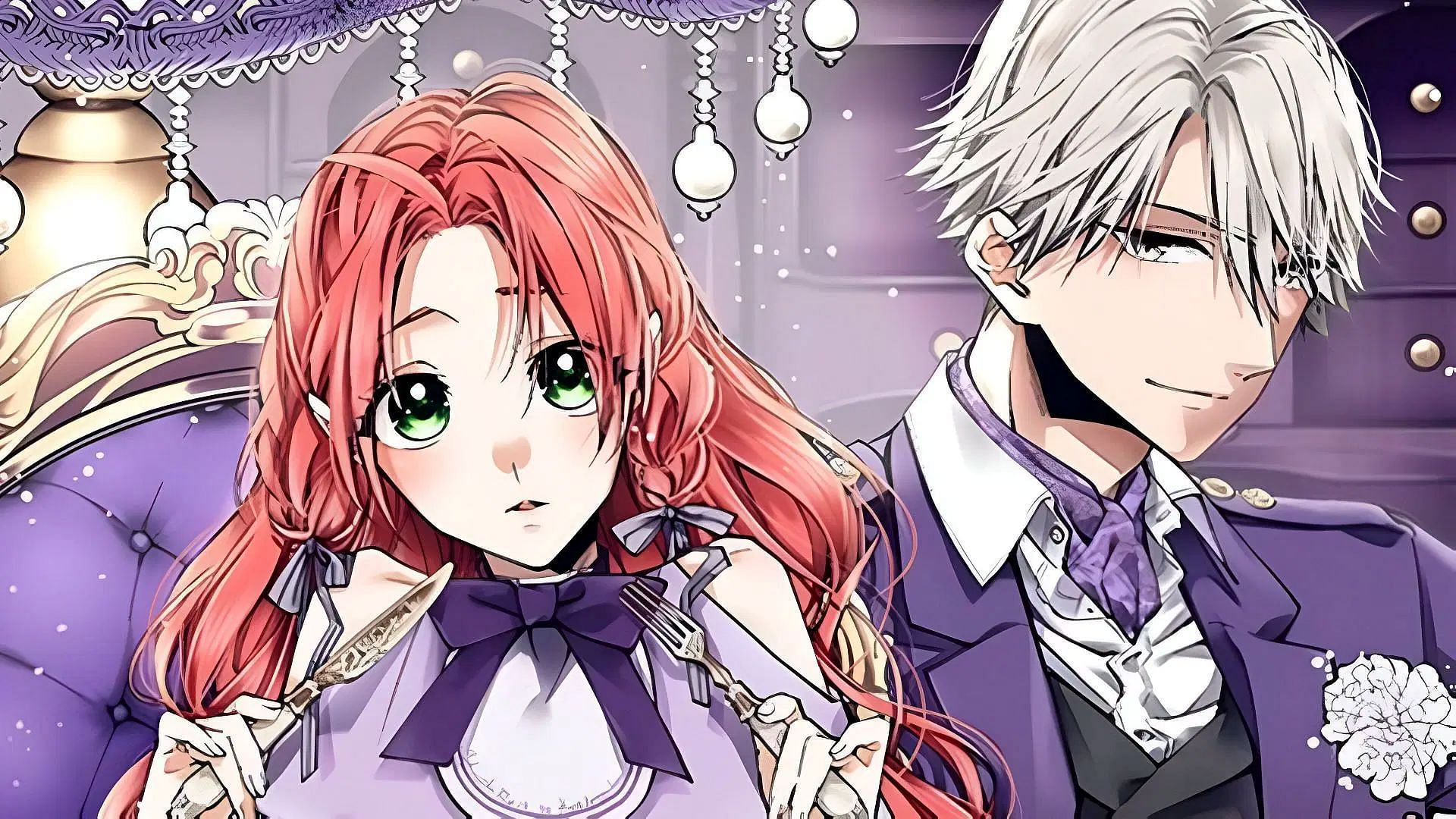 Malphiera and Aristide, as seen in the manga volume cover (Image via Kodansha)