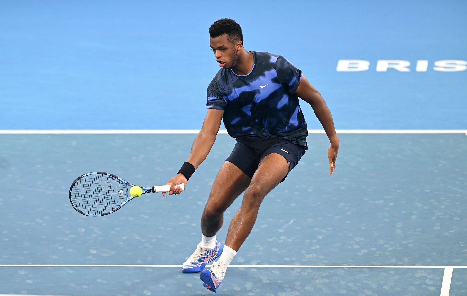 Giovanni Mpetshi Perricard at the 2025 Brisbane International: Source: Getty